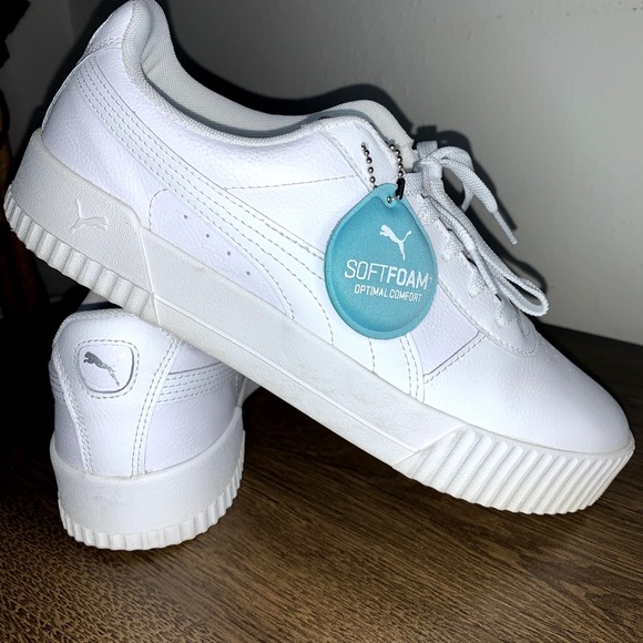 carina l puma white
